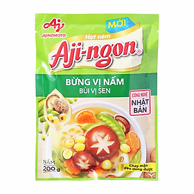 Hạt Nêm Aji-ngon Nấm Hương & Hạt Sen 200G