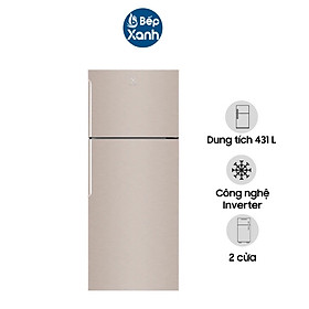 Mua  HCM  Tủ Lạnh Electrolux ETB4600B-G - Dung Tích 431 Lít - Hàng Chính Hãng