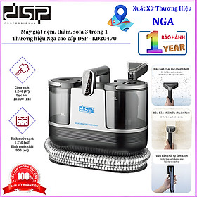 Mua Máy giặt nệm  thảm  sofa bằng hơi nước nóng 3 trong 1. Thương hiệu Nga cao cấp DSP - KD2047U. Hàng chính hãng