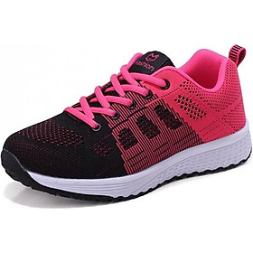 Giày Sneaker Thể Thao Nữ YAMET YM11721HD Đen Phối Hồng