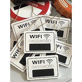 Mua BẢNG TREO GHI PASS WIFI CHO QUÁN SHOP STORE DỄ DÀNG SỬA ĐỔI