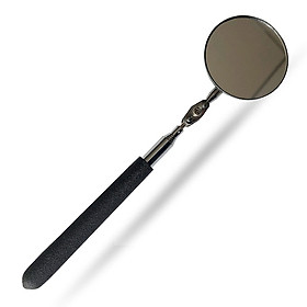 2" Round Inspection Mirror w/ 20" Telescoping Cushion Grip Handle