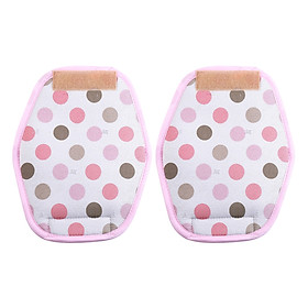 Đệm Lót Dây Đai Chống Đau Vai Cho Địu Em Bé Hàn Quốc SINBII Bộ 2 Miếng Light Pink Dot DPC-PD (Hồng)