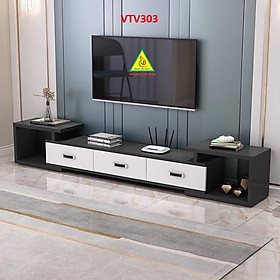 Kệ tivi để sàn hiện đại, kệ tivi bằng gỗ, kệ tivi phòng khách VTV303
