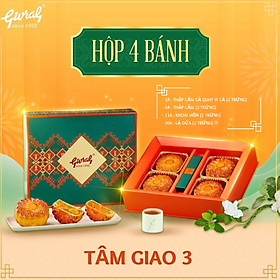 Hộp Bánh Trung Thu Givral Tâm Giao 3 (250gr)