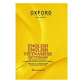 Từ điển Anh - Anh - Việt (Bìa Vàng Cứng)