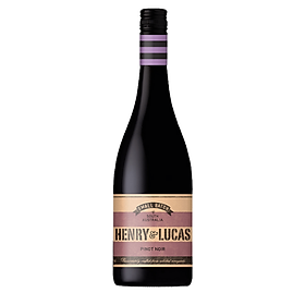 Rượu Vang Đỏ Dominic HENRY & LUCAS Pinot Noir 750ml 13% Acl