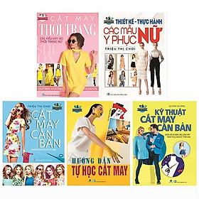 Bộ Sách Cắt May Cho Người Bắt Đầu Tự Học Đến Nâng Cao
