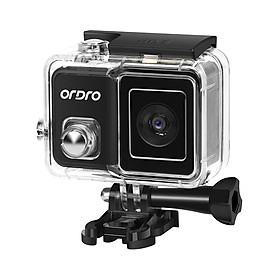 ORDRO BRAVE 1 WiFi Sports Action Camera PTZ 4K 60fps Anti-Shake 120° Wide Angle 30M Waterproof Supports Slow/Fast Motion