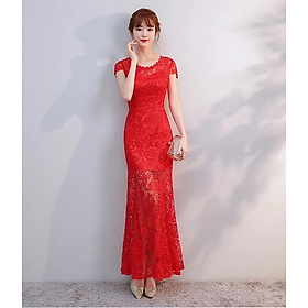 ĐẦM REN DÀI DỰ TIỆC