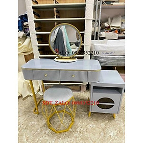 Mua Bàn Trang Điểm Hiện Đại Màu Xanh Tím Trend 2022
