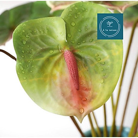 Mua Cành hoa hồng môn mô phỏng giống y hoa thật