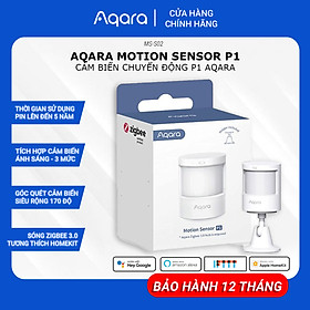 Mua Cảm Biến Chuyển Động AQARA P1 MOTION SENSOR MS-S02 - Góc Quét 170 Độ Tương thích App HomeKit Sóng Zigbee Thông Minh Hàng Chính Hãng BH 12 Tháng