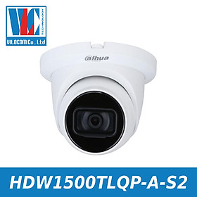 CAMERA HDCVI DAHUA DH-HAC-HDW1500TLQP-A-S2 HỒNG NGOẠI 5.0 MP - Hàng Chính Hãng