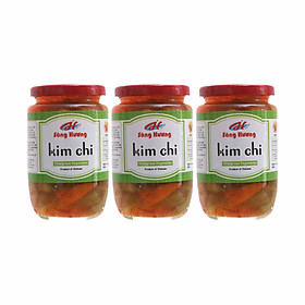3 Hũ Kim Chi Cải Thảo Sông Hương Foods Hũ 390g