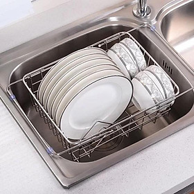 Mua Rổ inox 304 có tay kéo gác bồn rửa bát