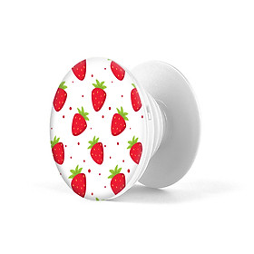 Mua Gía đỡ điện thoại đa năng  tiện lợi - Popsockets - In hình STRAWBERRY 02 - Hàng Chính Hãng