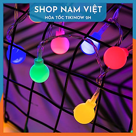 Mua Đèn Led Trang Trí Bóng Tròn Dài 6M - 40  Bóng Trang Trí Noel Lễ Tết