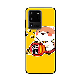Ốp Lưng Dành Cho Samsung Galaxy S20 Ultra mẫu Mèo May Mắn 6 - Hàng Chính Hãng