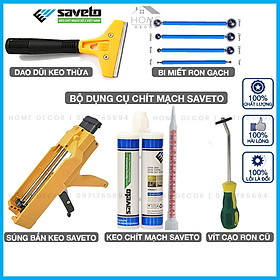 Mua Keo dán mạch gạch siêu bám dính  keo chà ron gạch SAVETO chống thấm nước 400ml