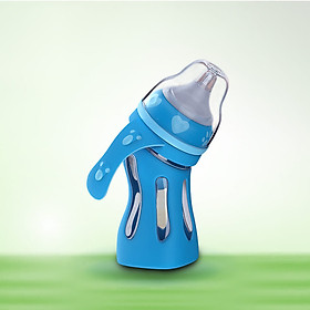 Bình Sữa Báo Nóng Tiny Baby - Bình Sữa Đa Năng Nhật Bản 180ml