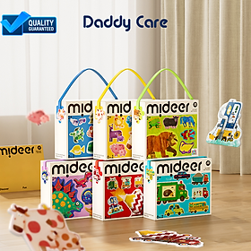 Đồ Chơi Xếp Hình Cho Bé Mideer My First Puzzle, Đồ Chơi ghép hình Phát Triển Trí Tuệ Cho Bé 2,3,4 Tuổi Nhiều Chủ Đề