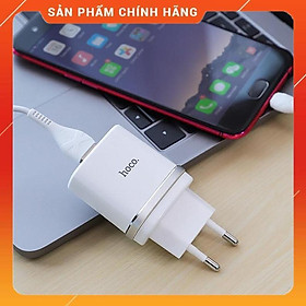 Củ sạc nhanh 18W QC3.0 Hoco C12Q - Hàng Chính Hãng