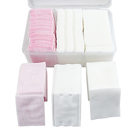 258pcs Combination Pack Cotton Pads Makeup Remover Pad Set Nail Polish Remover Facial Cleaning Skin Care