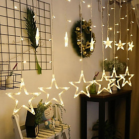 Mua Rèm Đèn LED Hình 12 Ngôi Sao May Mắn