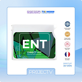 Thực Phẩm Sức Khỏe ENT Direct Hit - Bảo Vệ Xương Khớp - PROJECT V - Hộp 30 Viên - Xuất xứ Pháp, Hàng Chính Hãng