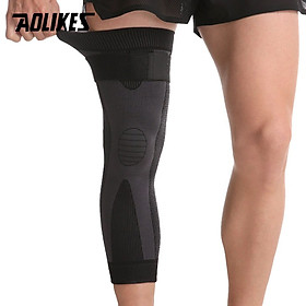 Hình ảnh Bó gối thể thao loại dài AOLIKES A-7815 Elastic compression sports knee pads