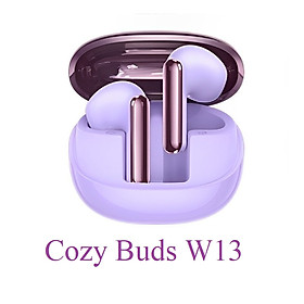 Tai nghe nhét tai bluetooth V5.3 mic khử ồn vỏ hộp phủ kim kim loại độc đáo Remax Cozy Buds W13 _ Hàng chính hãng