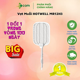 Mua Vợt Muỗi HOTWELL MR12H3  1 Đổi 1 Trong 100 Ngày - Hàng Chính Hãng