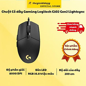 Mua Chuột Có dây Gaming Logitech G102 Gen2 Lightsync - Hàng Chính Hãng