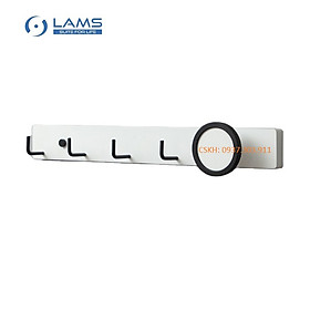 Mua Móc treo quần áo  khăn gắn tường bằng gỗ   5 hooks New design  