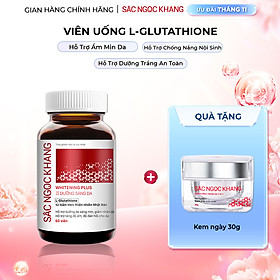 Viên Uống Sắc Ngọc Khang Dưỡng Trắng Sáng Da Whitening Plus 60 Viên