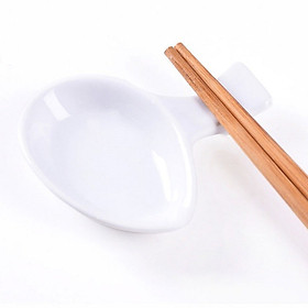 Bộ 10 Gác đũa thìa, đựng gia vị sứ Long Phương