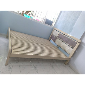 Giường sắt kiểu gỗ_LG06