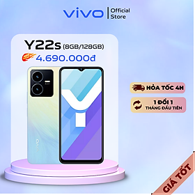 Mua Điện thoại vivo Y22s (8GB - 128GB) - Hàng Chính Hãng