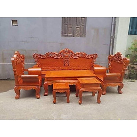 Mua Bộ bàn ghế gỗ gụ phòng khách Hoàng Gia
