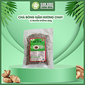 Hình ảnh Chà Bông Nấm Hương Chay Vị Truyền Thống túi 250g - Nấm Tươi Cười