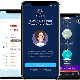 Phát âm tiếng Anh chuẩn bản xứ cùng ELSA SPEAK - Gói học ELSA Pro không giới hạn