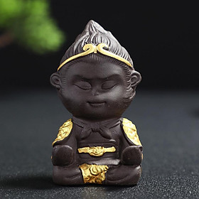 Mua Tượng Tôn Ngộ Không Tượng Tề Thiên Đại Thánh tượng trang trí bể cá hồ cá cảnh tiểu cảnh tượng mini để bàn Size Mini 6cm