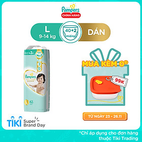 Tã Dán Pampers Nội Địa Nhật Bản L42