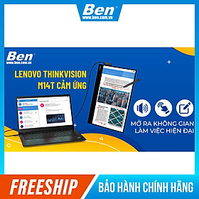 Mua Màn hình di động Lenovo ThinkVision M14t 14-inch FHD WLED Backlit LCD Monitor 62A3UAR1WW BH 36T - Hàng chính hãng