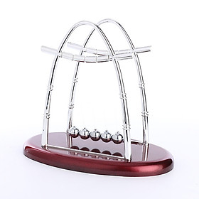 Mô hình con lắc Newton cradle trang trí thép không gỉ