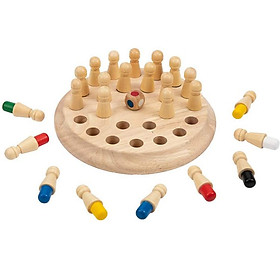 Bộ cờ trí nhớ màu sắc giúp bé rèn luyện trí nhớ phát triển trí tuệ, Board game giải trí tại nhà, giáo cụ mầm non