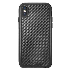 Ốp Lưng Carbon Energizer Chống Sốc 3m Cho iPhone X ENCOUL3MIP8CB - Hàng Chính Hãng (Đen)