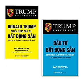 Combo 2 cuốn sách kinh tế tâm đắc: Đầu Tư Bất Động Sản + Donald Trump - Chiến Lược Đầu Tư Bất Động Sản ( Tặng kèm bookmark Happy Life)