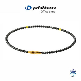 Vòng cổ Phiten Rakuwa extreme necklace crystal touch TG798052/TG798053/TG798152/TG798252/TG798253 - Vàng